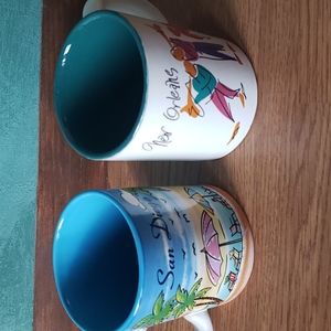 San Diego and New Orleans Coffee Mug Bundle